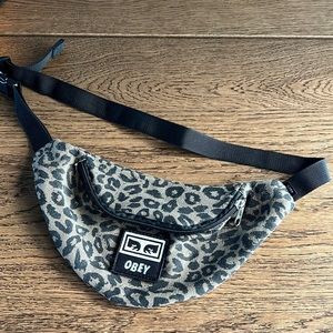 Obey leopard Fanny pack